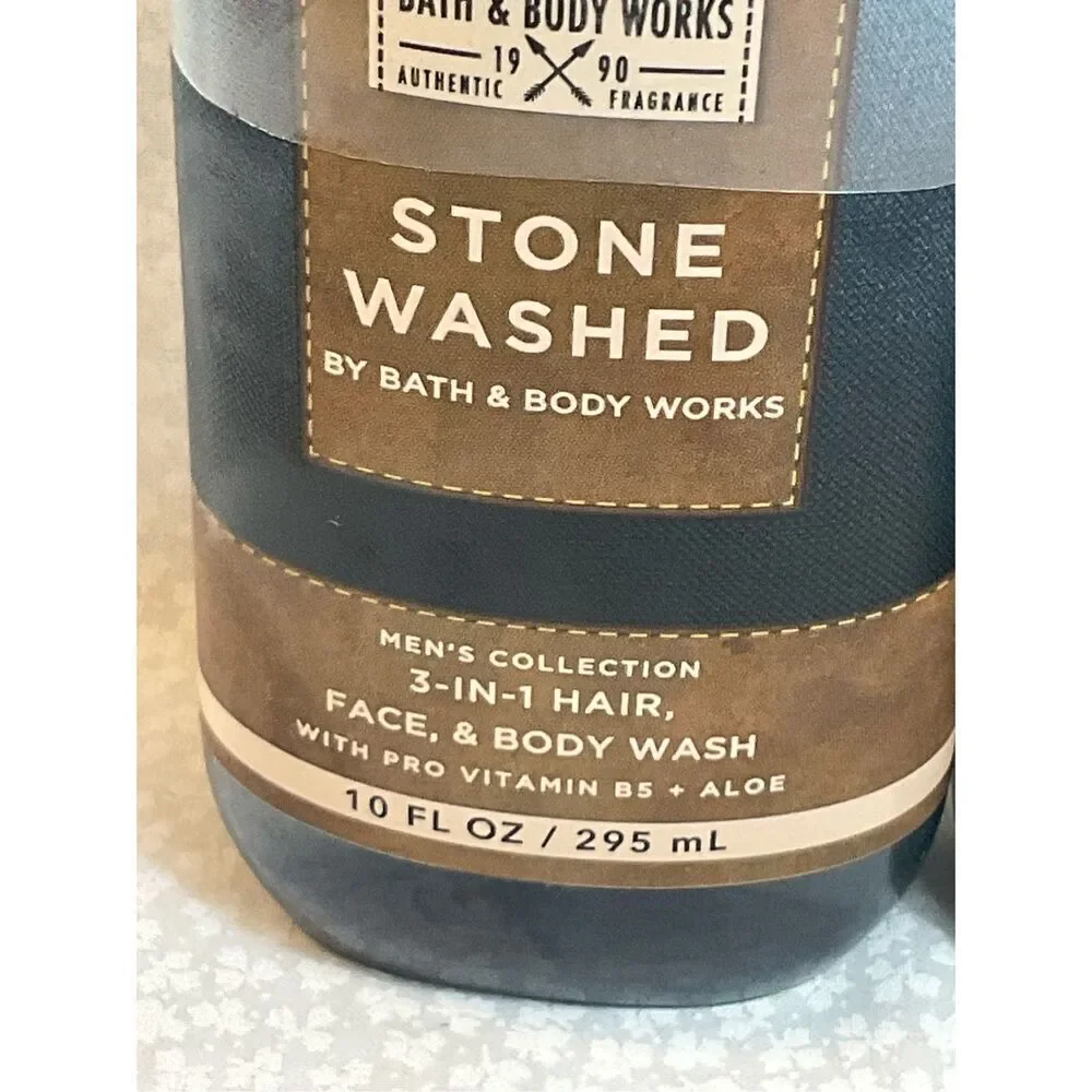 Bath and Body Works MEN’S STONE WASHED 2 Piece Set